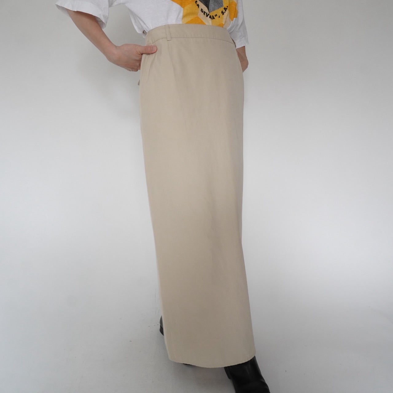 90s EURO Slit Skirt