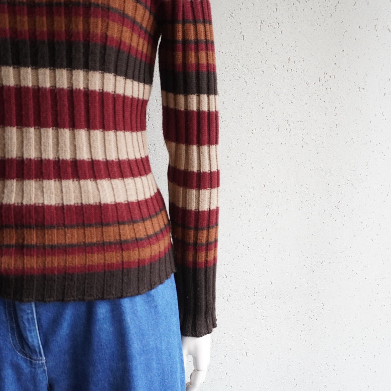 90s Striped Top Made in Italy