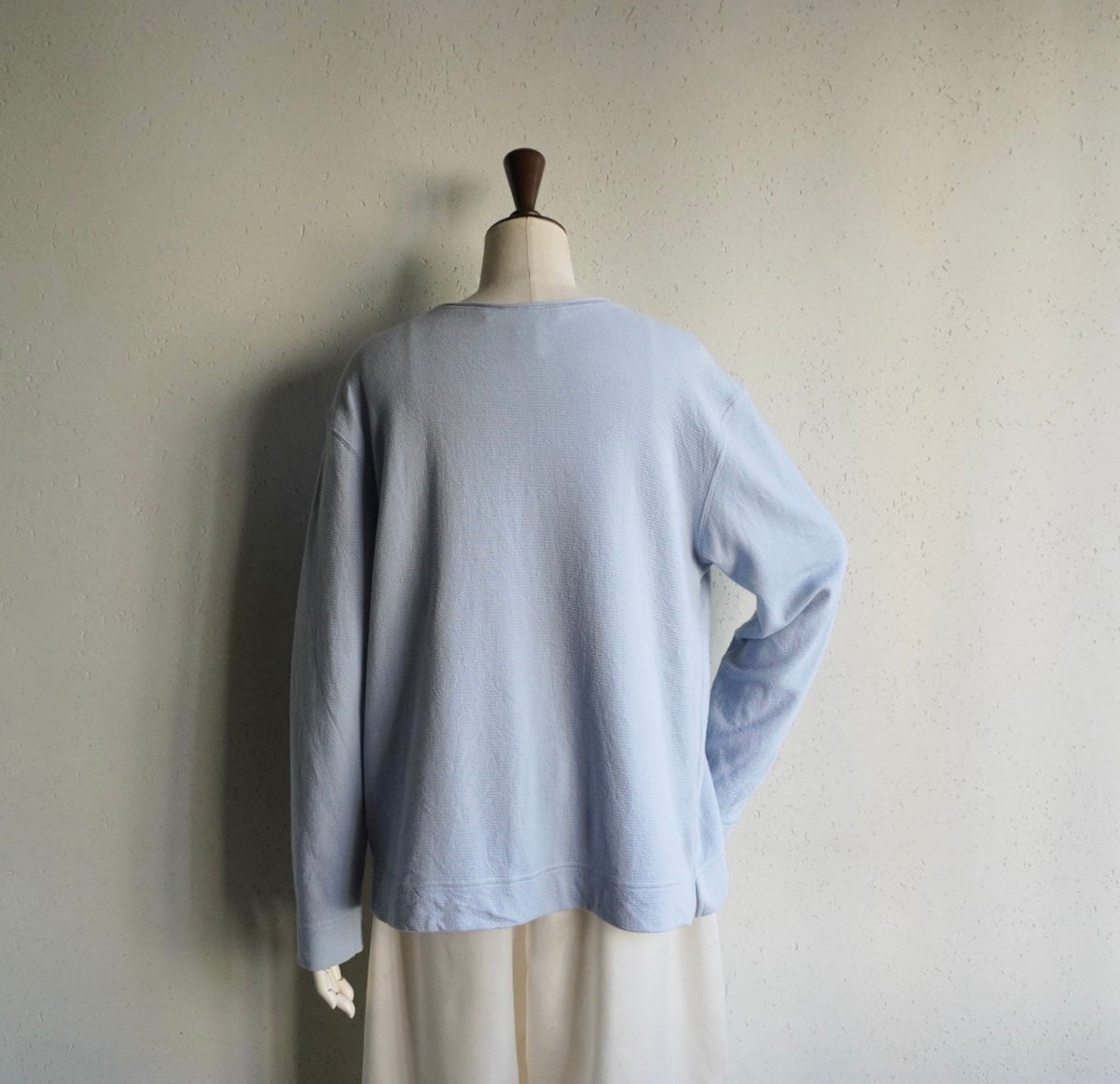 90s Light Blue Top