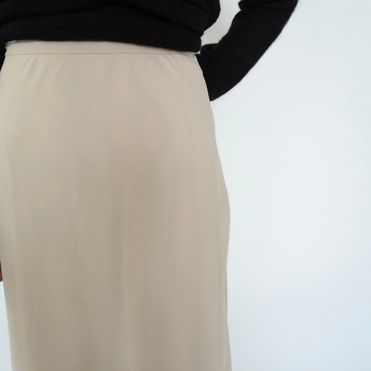 90s Sheer Maxi Skirt Made in USA