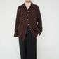90s Brown Silk Shirt