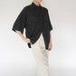 90s Black  Pattern Shirt
