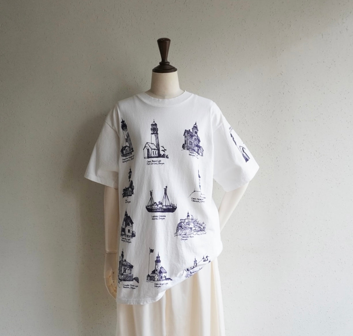 90s Printed T-shirt Made in USA