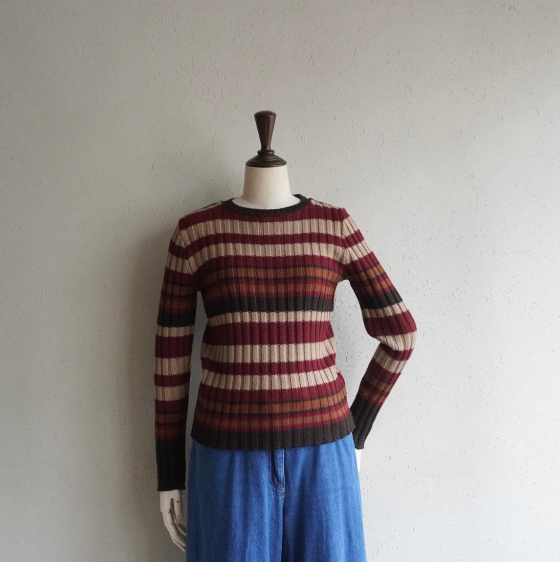 90s Striped Top Made in Italy
