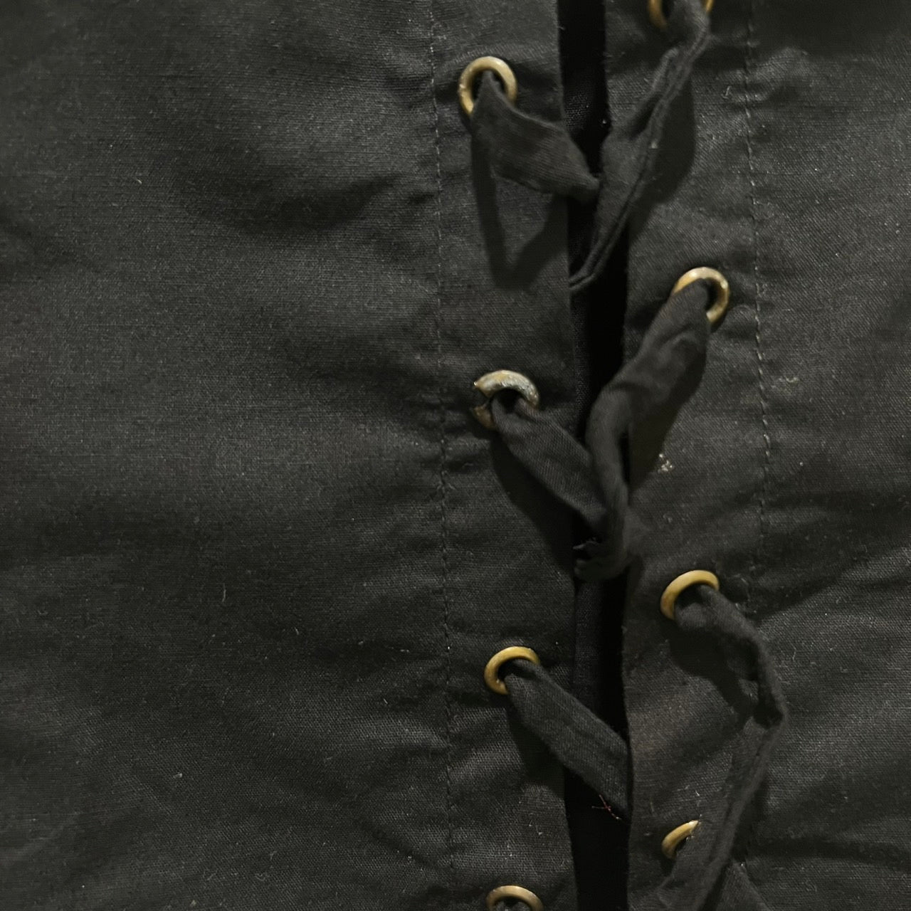 90s Lace Up Design Camisole Top