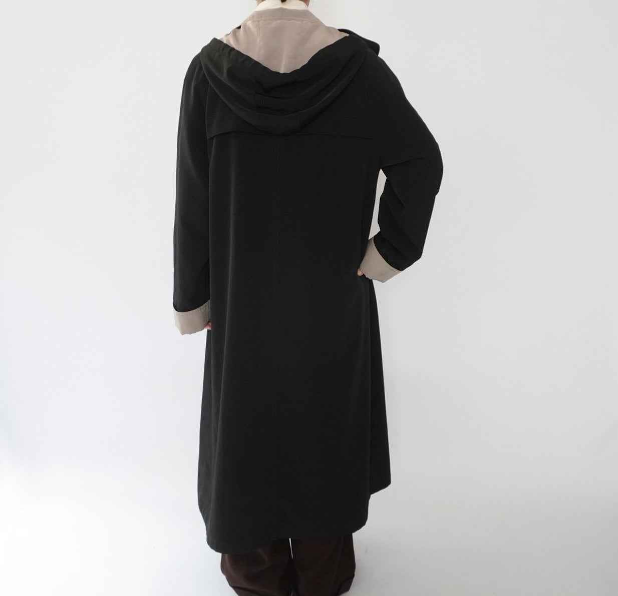 90s Black Light Coat