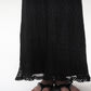 90s Lace Design Black Dress Made in USA
