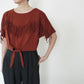 90s Fringe Design Top Made in USA