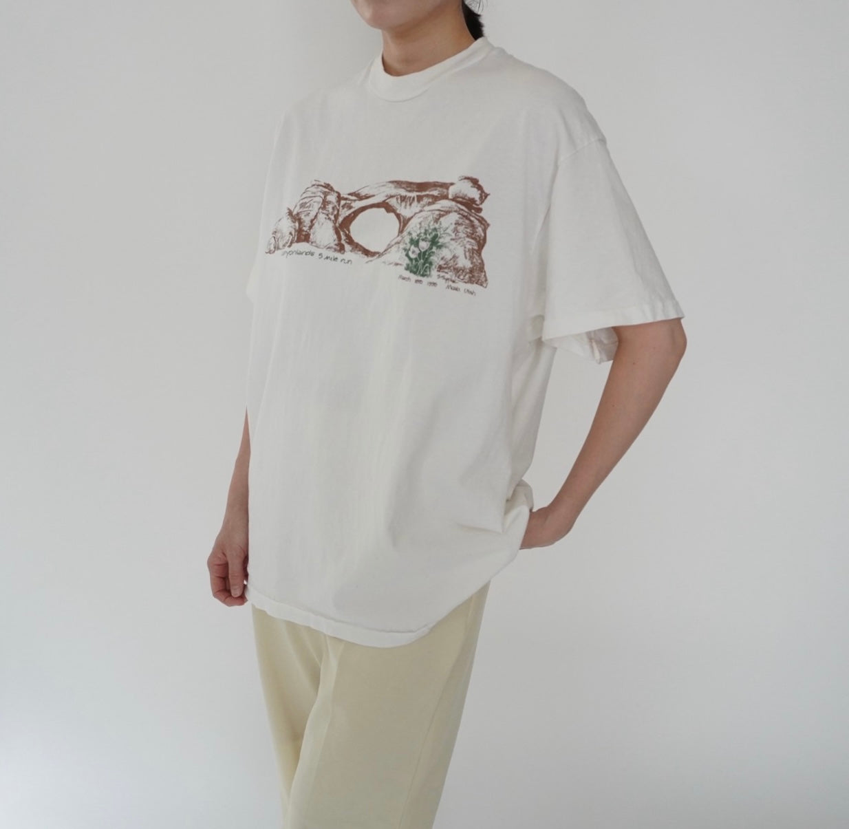 90s Printed T-shirt Made in USA