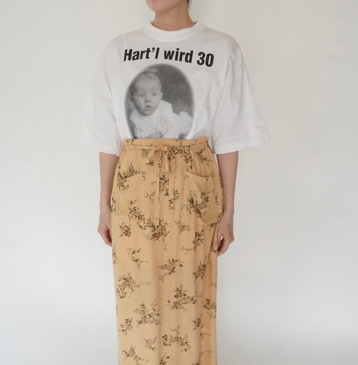 90s Photo Printed T-shirt Styled in USA