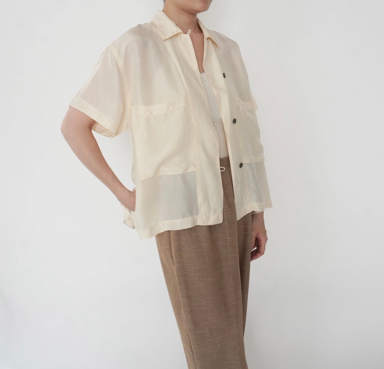 90s Ivory Shirt