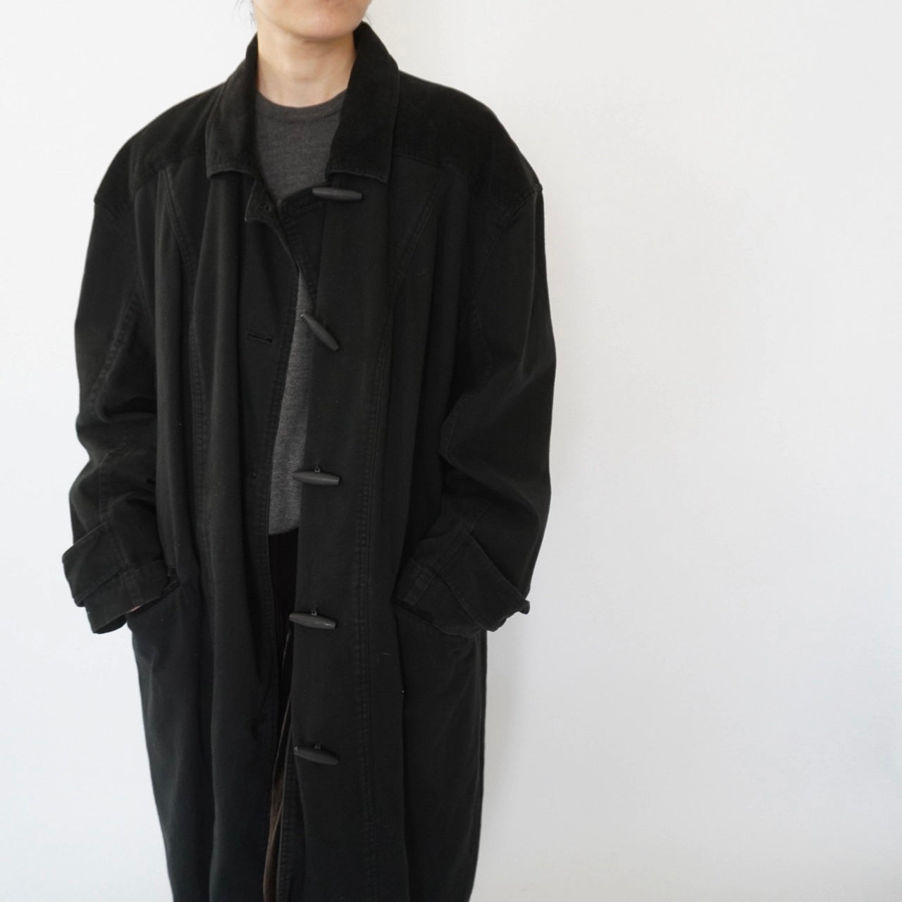90s Cotton×Corduroy Coat