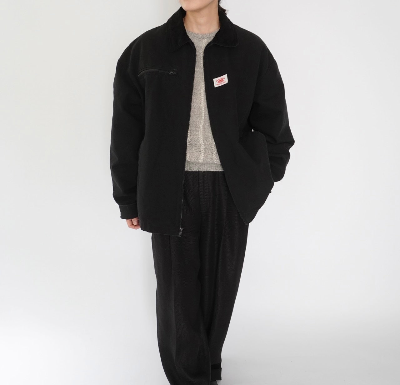 90s "ROUND HOUSE" Jacket Made in USA