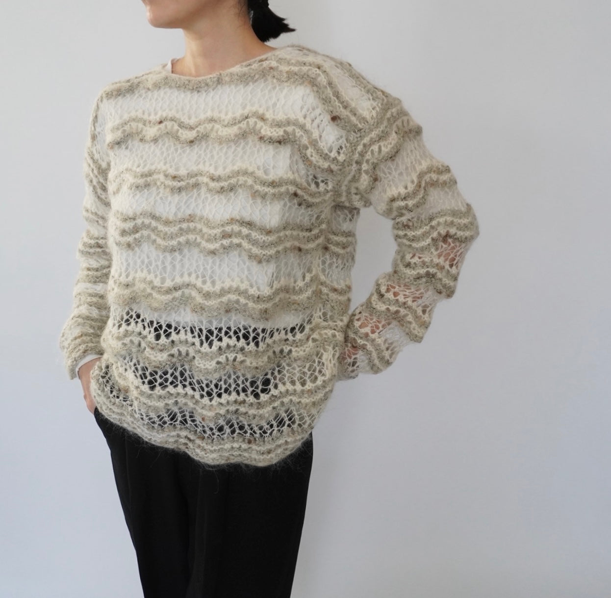 90s Design Mohair Knit