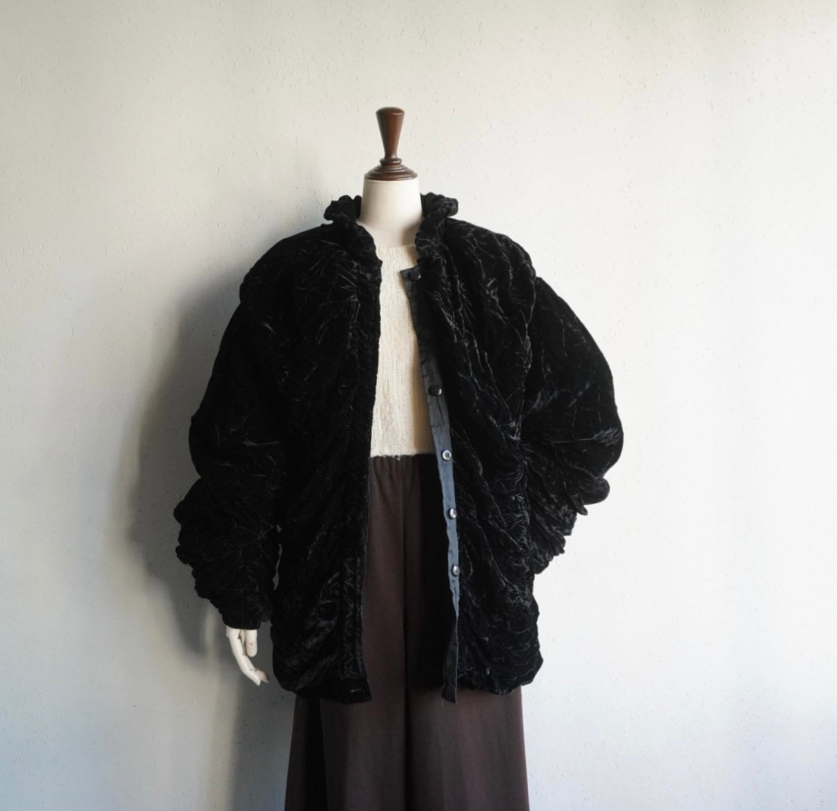 80s Velour Wavy Jacket