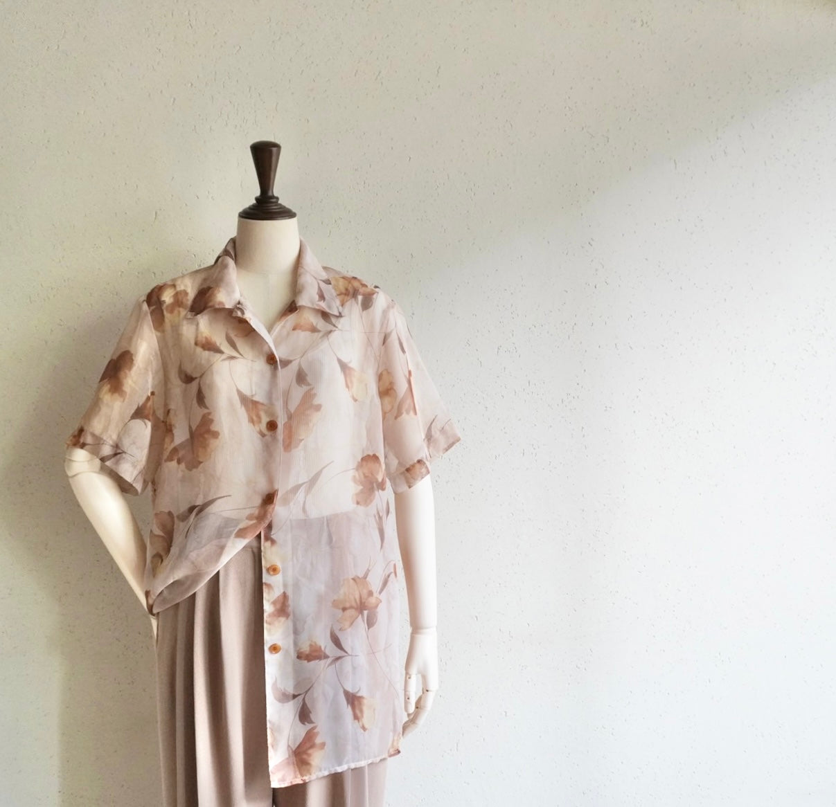90s Sheer Shirt Made in USA