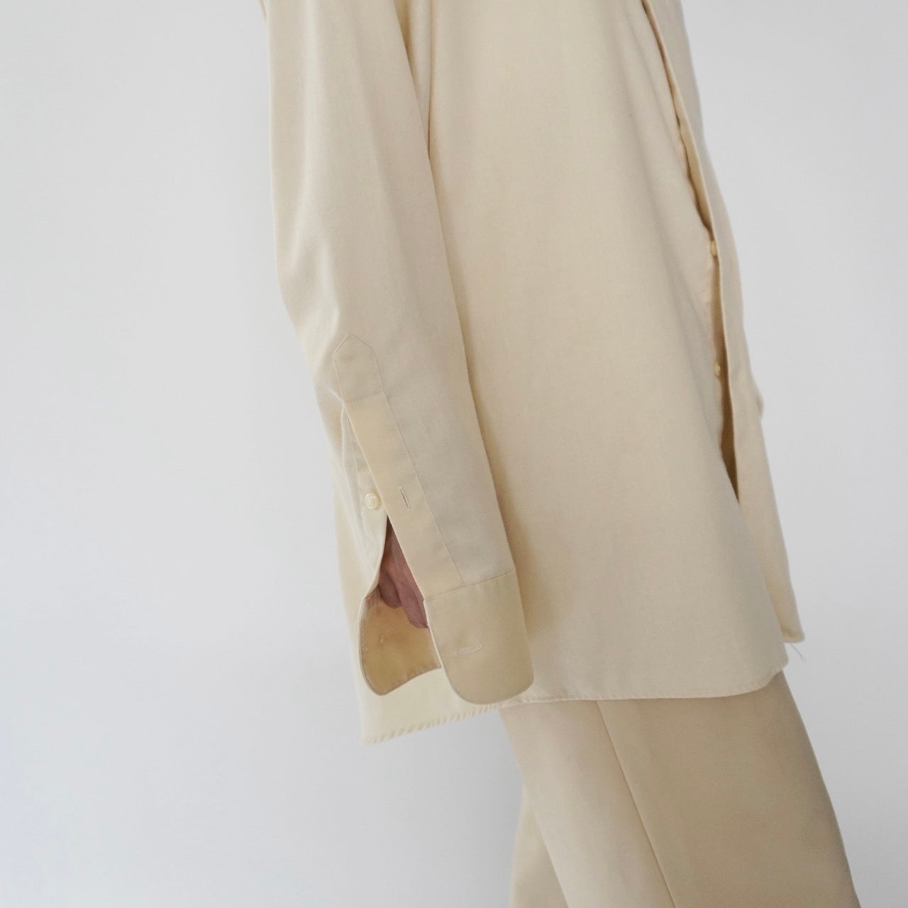 "Geoffrey Beene" Cream Shirt