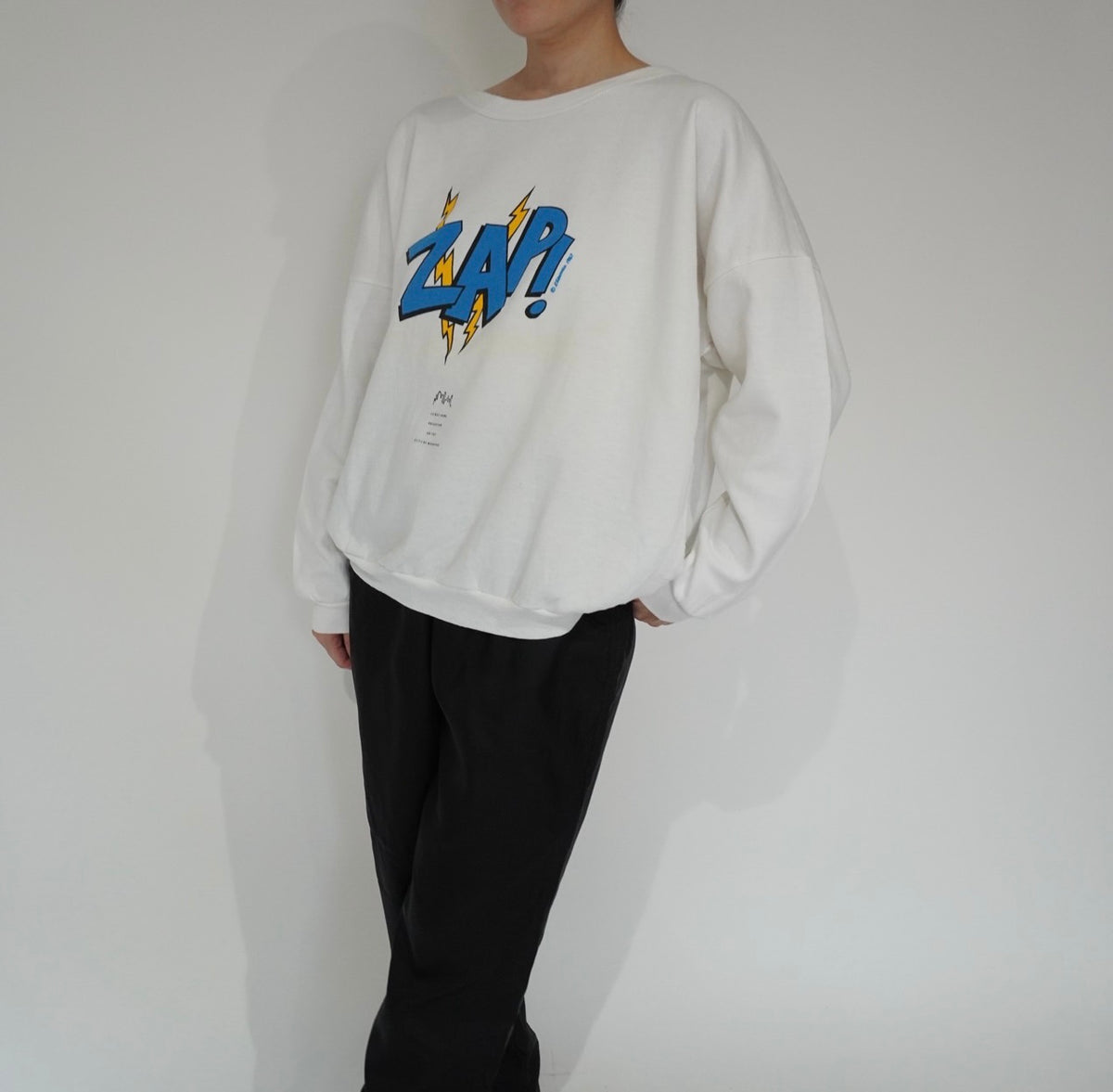 80s Printed Sweater Made in Canada