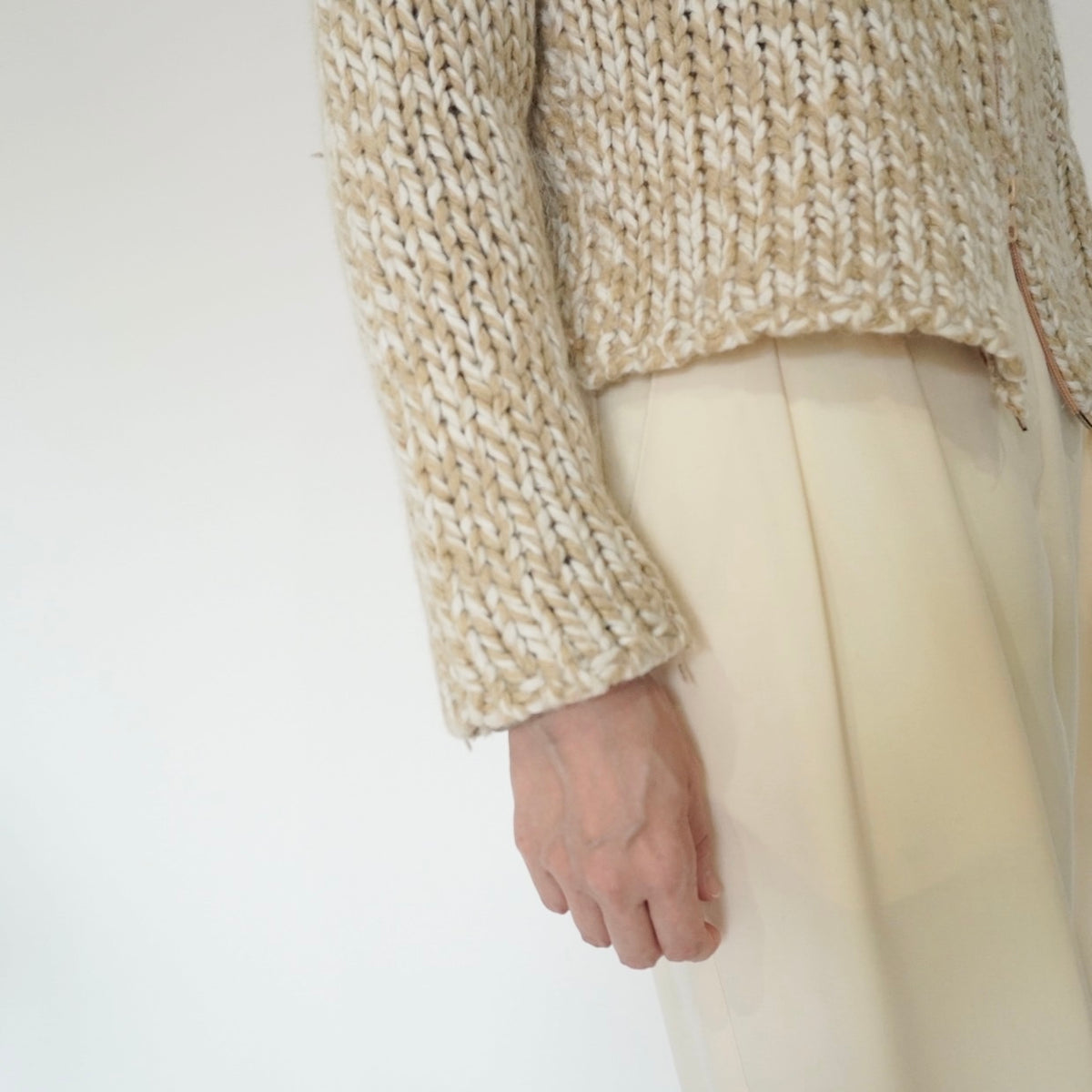 80s Double Zip Knit Made in Italy