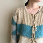 80s Design Knit Cardigan