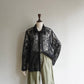 90s Sheer Cord Lace Shirt