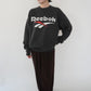 90s “Reebok” Printed Sweater Made in USA