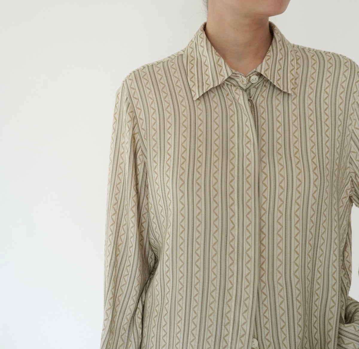 90s Pattern Shirt Made in Italy