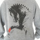 90s Printed Sweater Made in USA
