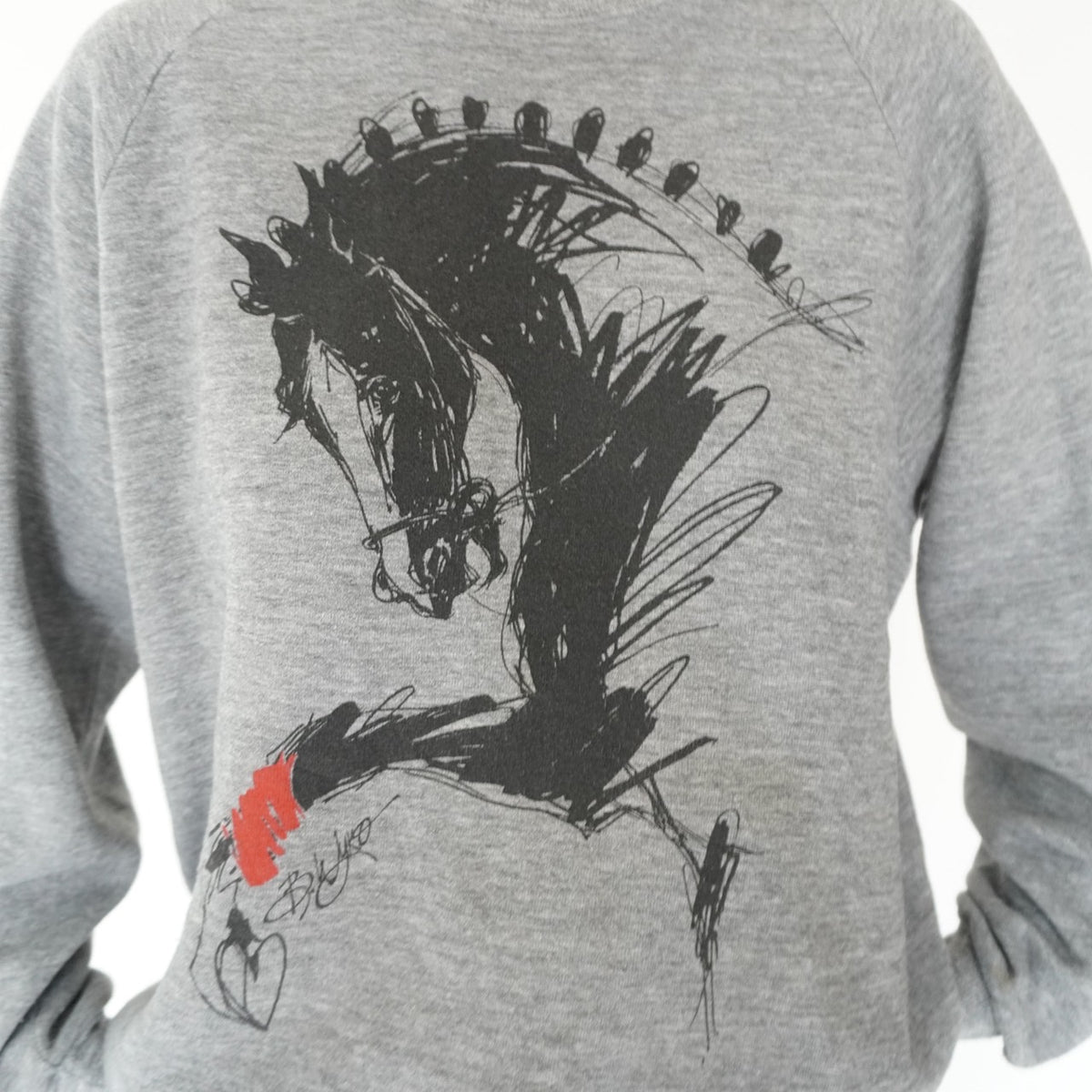 90s Printed Sweater Made in USA