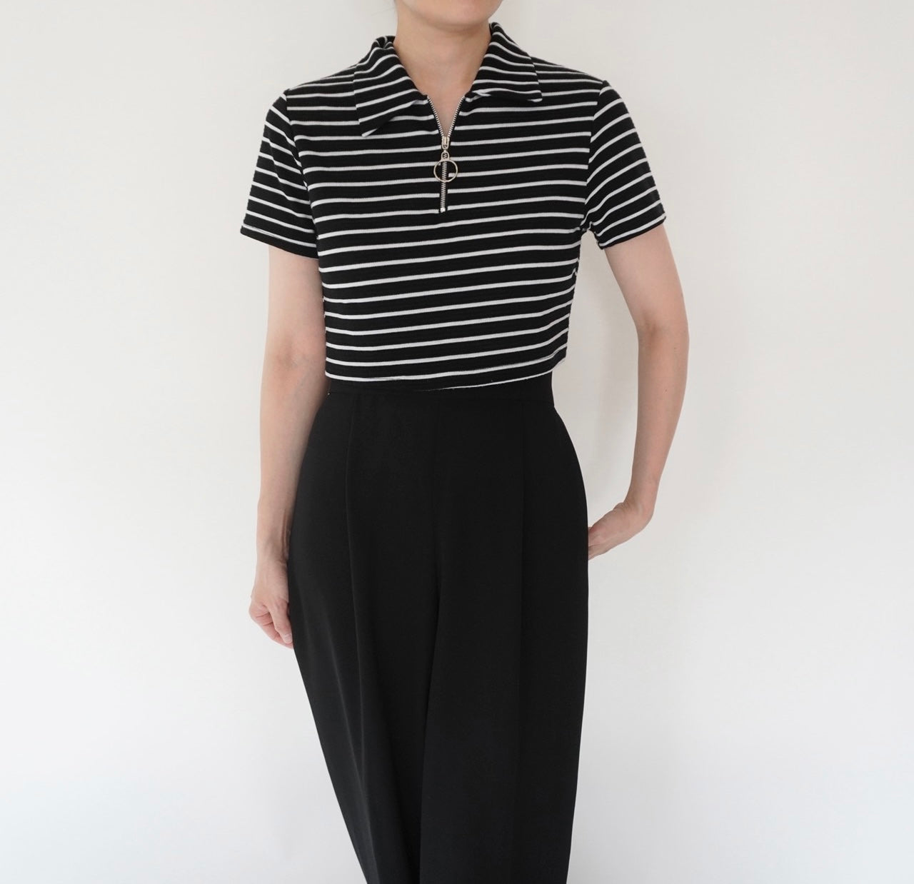 90s Cropped Top Made in USA