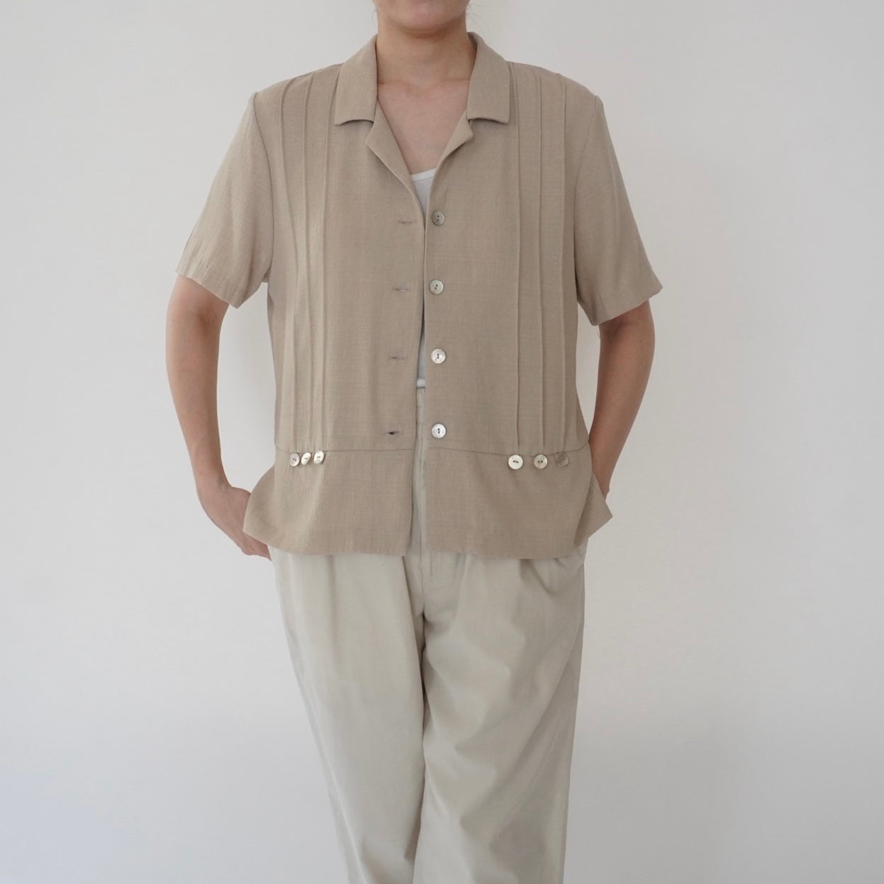 90s Rayon Shirt Made in USA