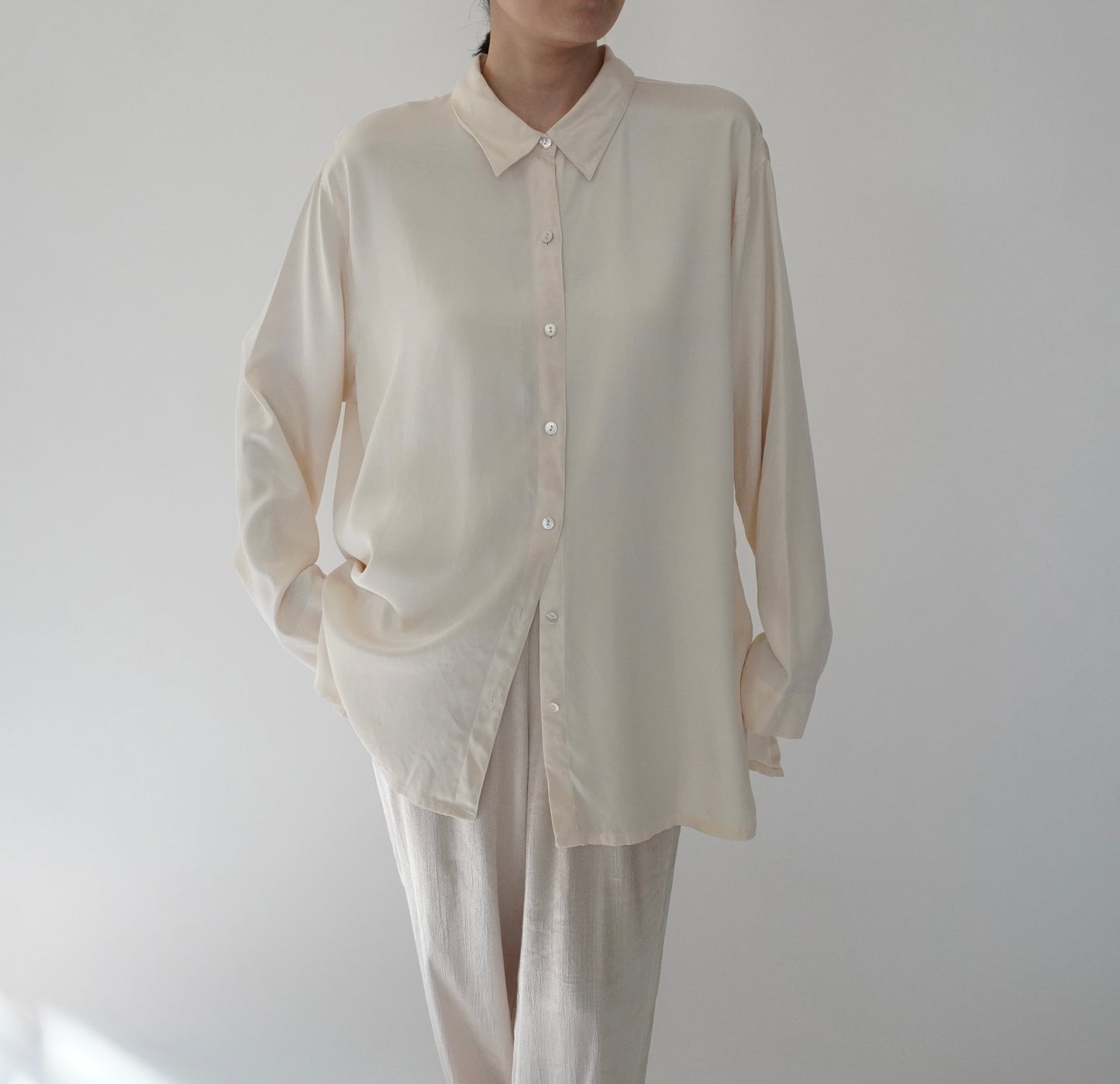 90s Silk Shirt