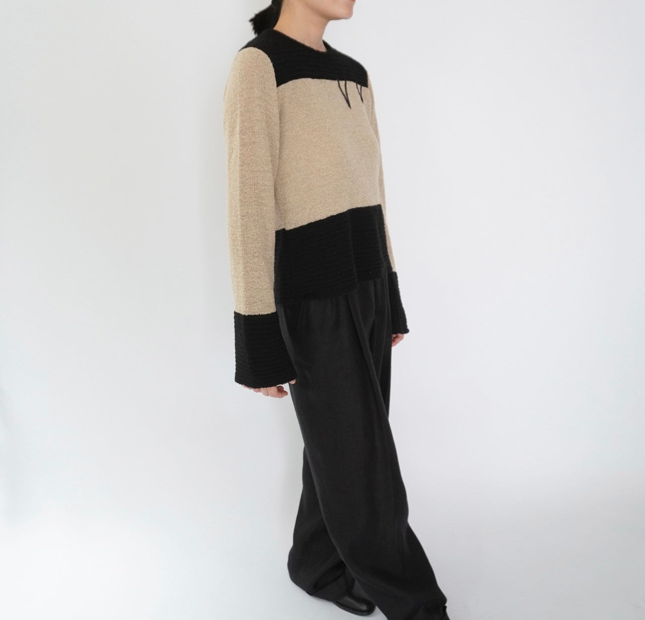 90s Two Tone Design Top