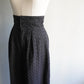 60s  Cutwork Lace High Waisted Wide Pants