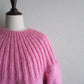 80s Ribbed Design Knit