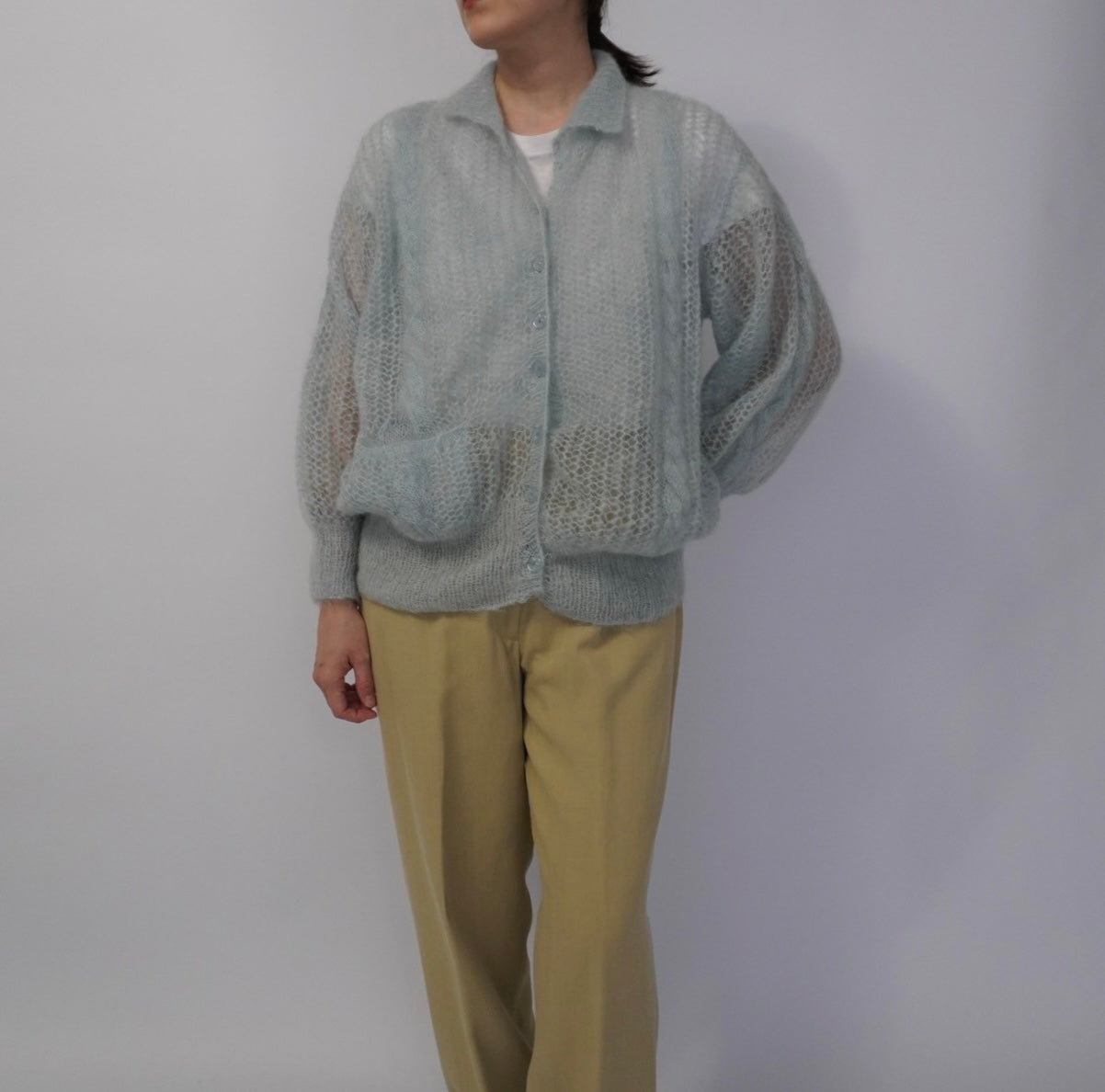 80s Knit Cardigan