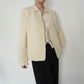 90s Cord Lace Design Silk Jacket