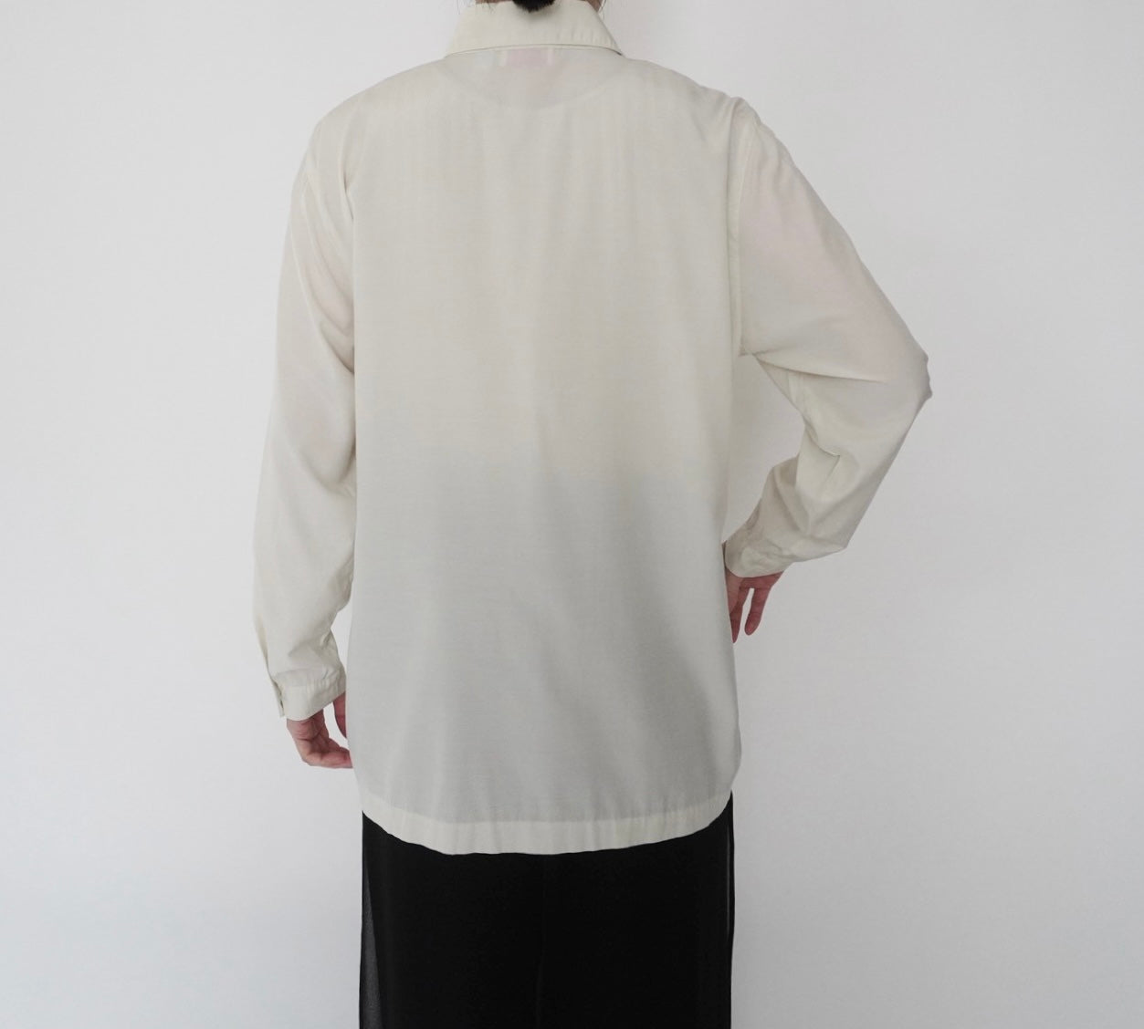 80s "finity x SAKS FIFTH AVENUE" Design Shirt Made in USA