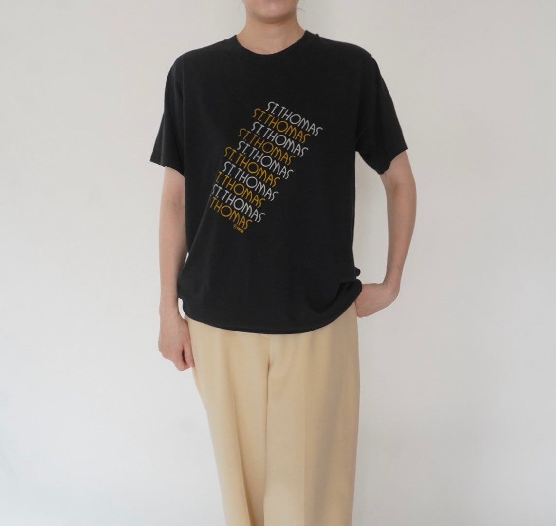 80s Printed T-shirt Made in USA