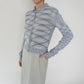70s Pattern Zip Top