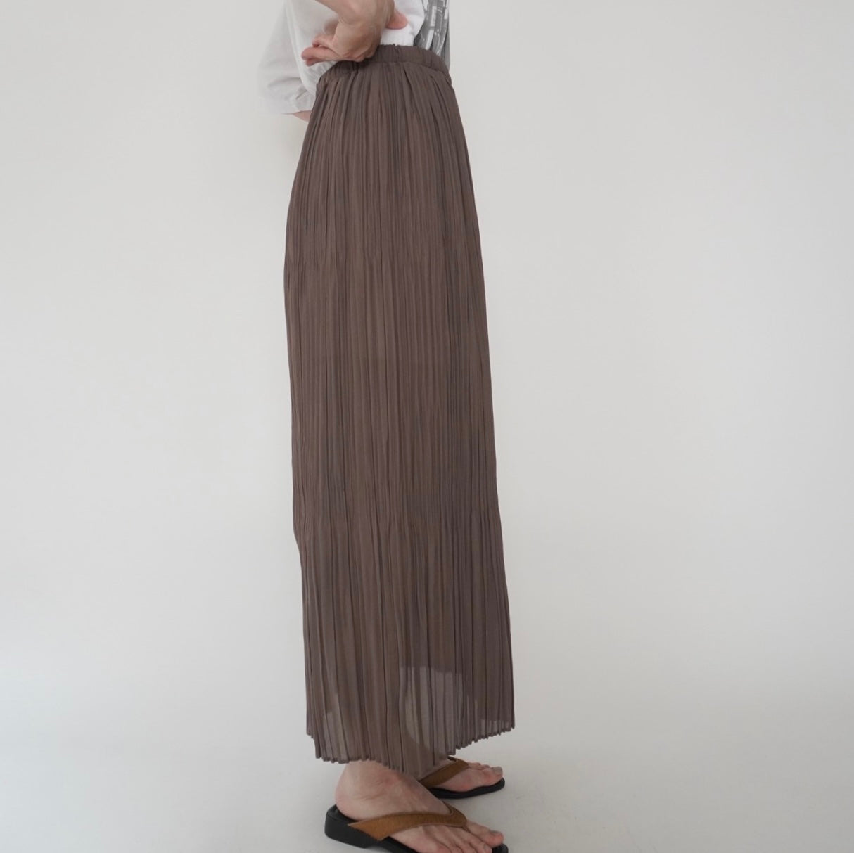 90s Pleated Design Skirt Made in USA