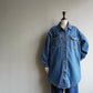 90s EURO Studs Design Denim Jacket,Shirt