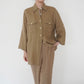 90s Design Linen Shirt Made in Italy