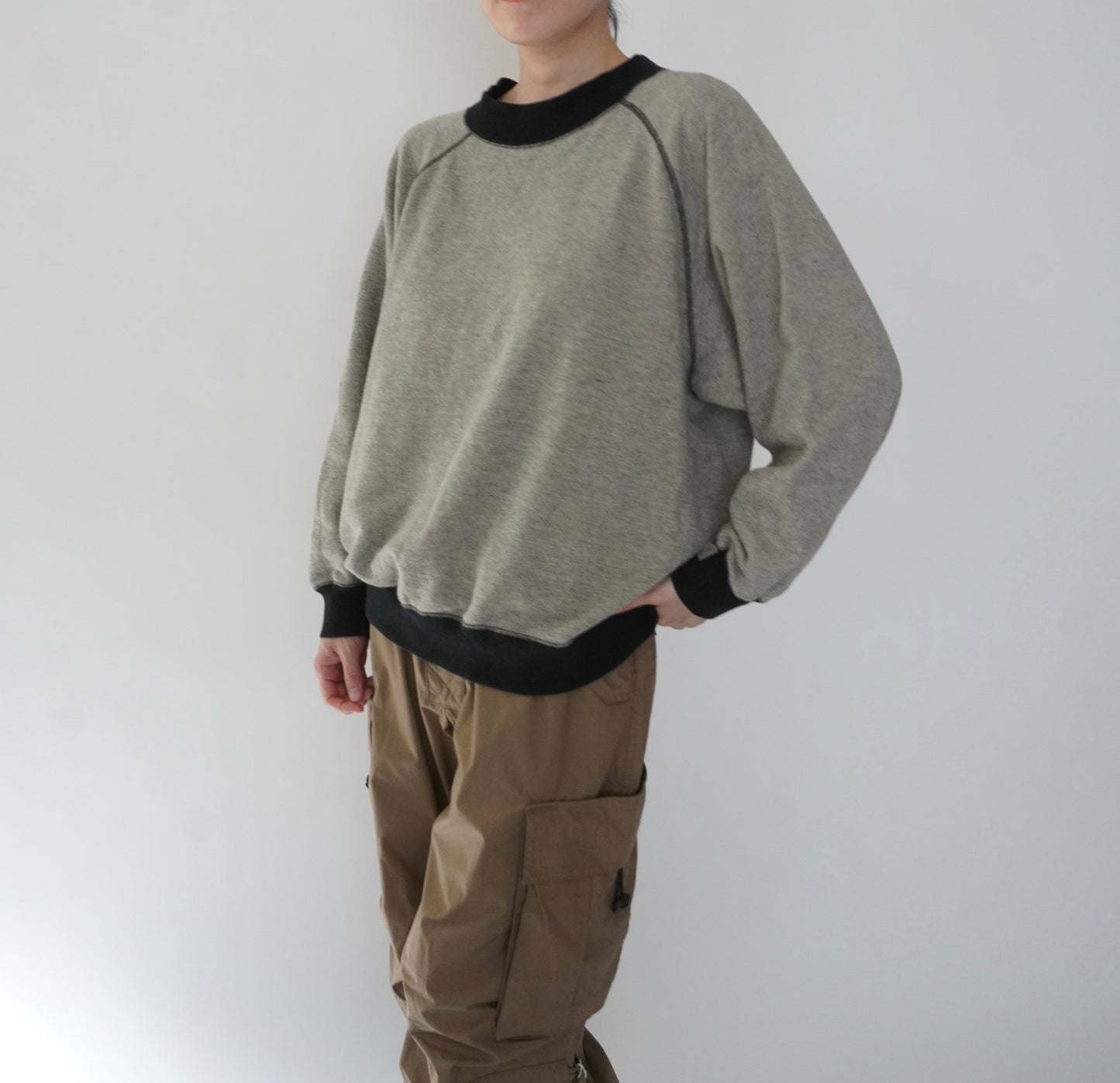 90s Two Tone Sweater