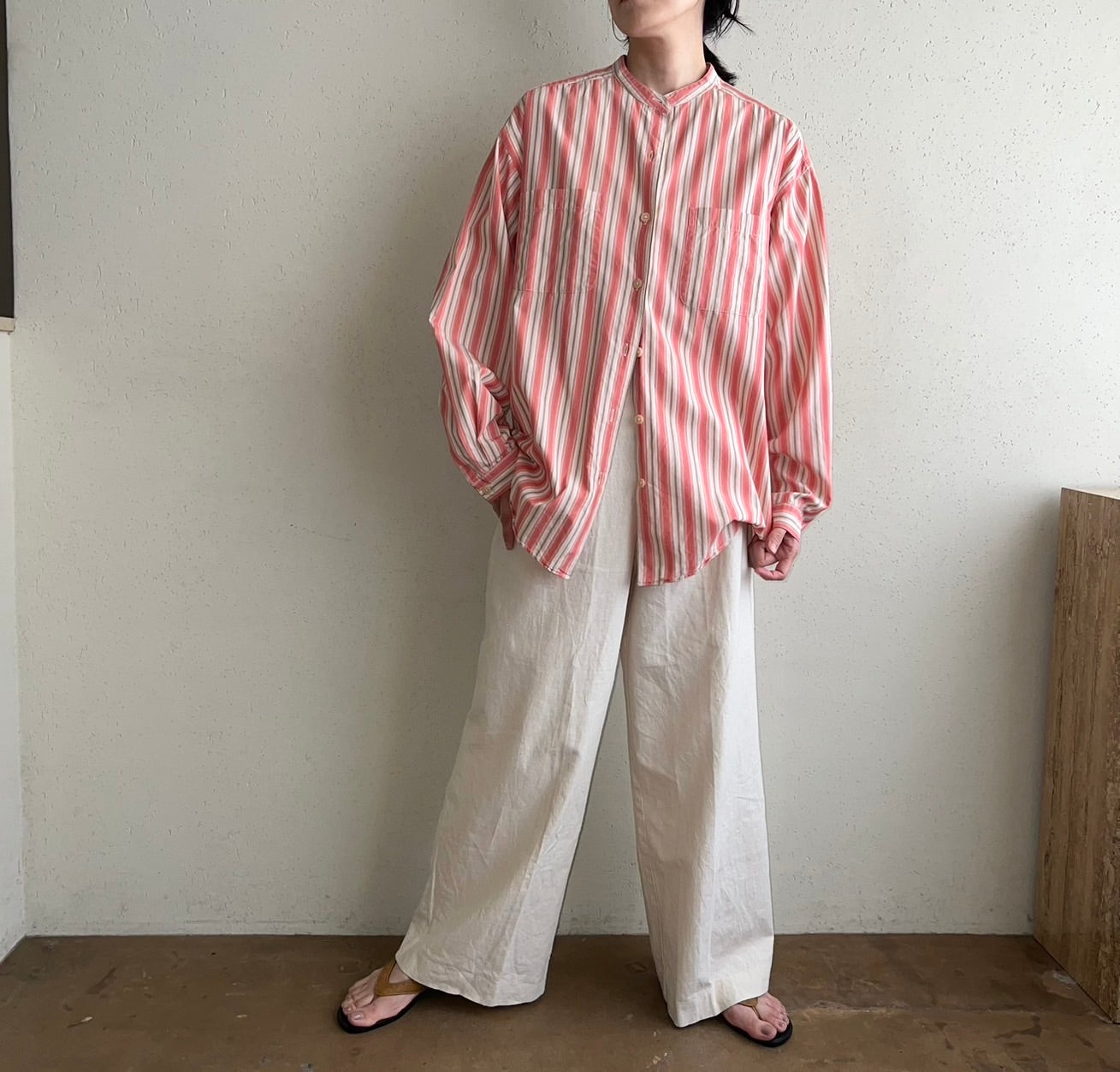 90s "EDDIE BAUER" Striped Shirt