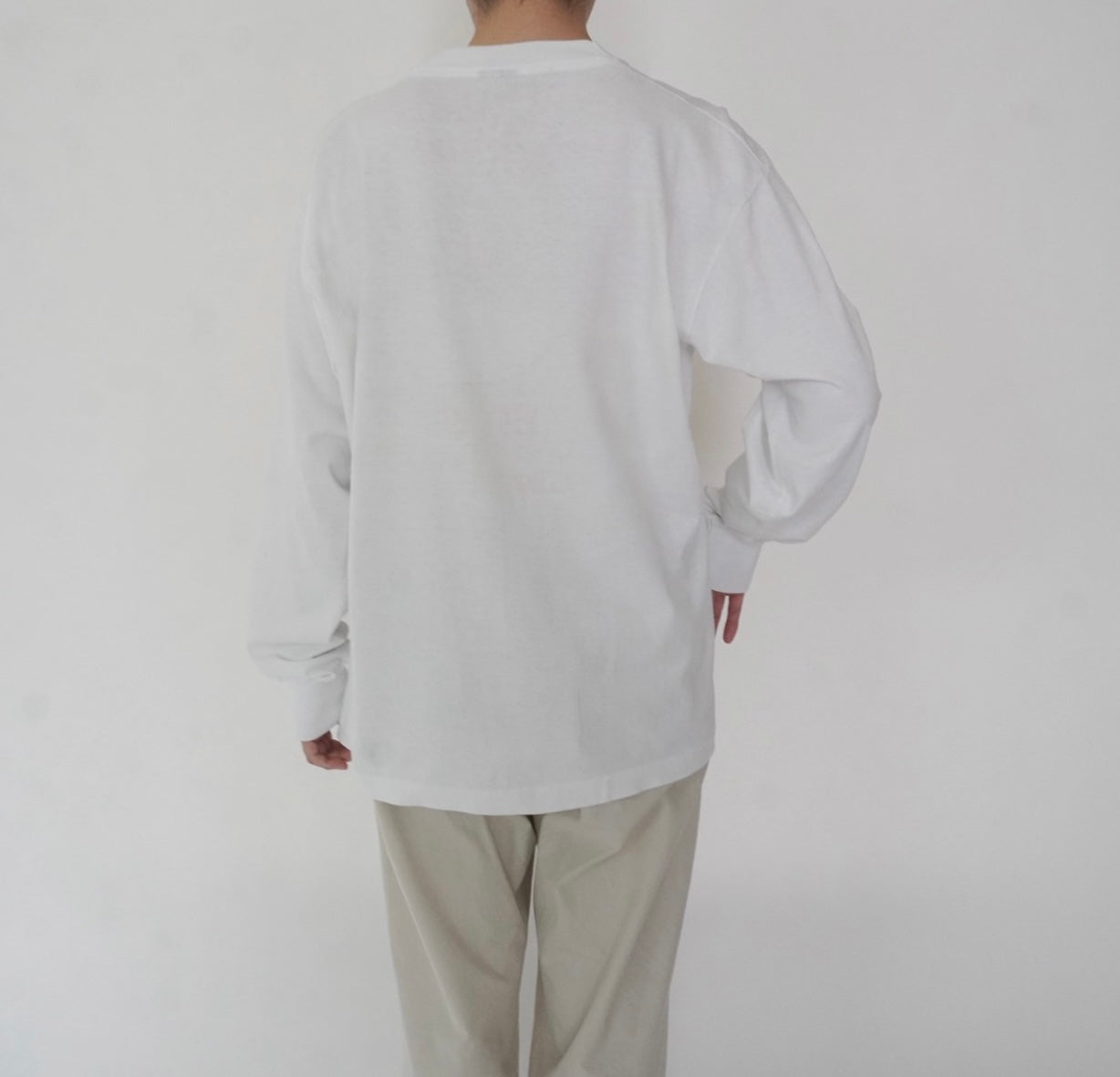 90s Printed Long T-shirt Made in USA
