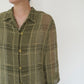 90s Plaid Long Shirt, Jacket