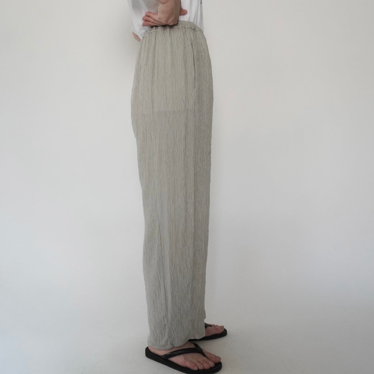 90s Silk Pleated Pants