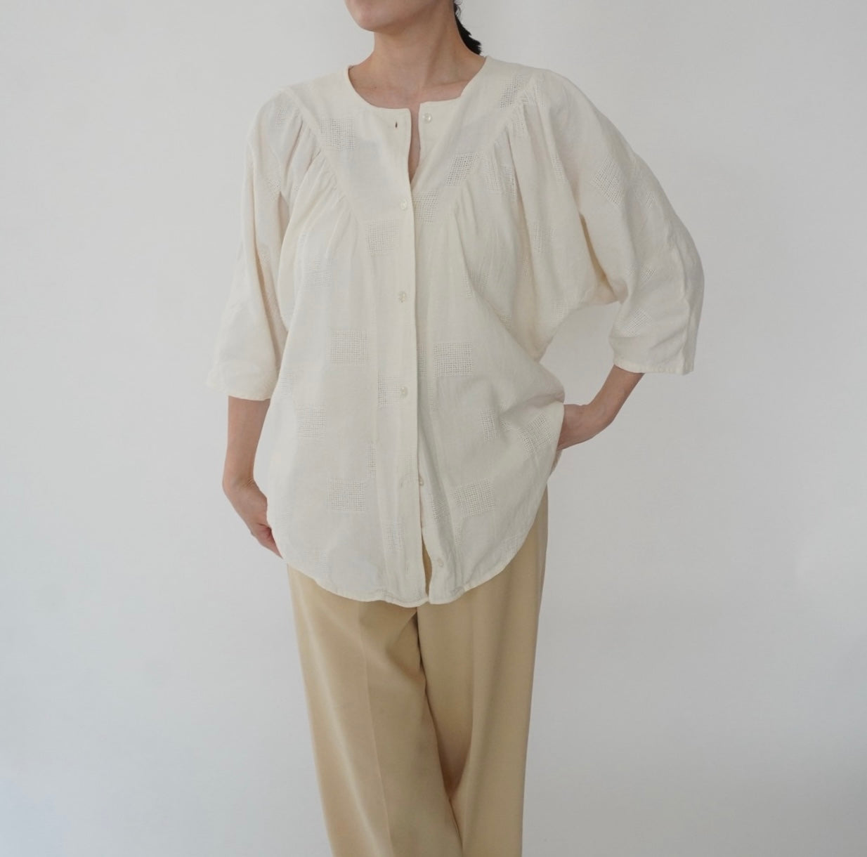 90s Cotton Blouse
