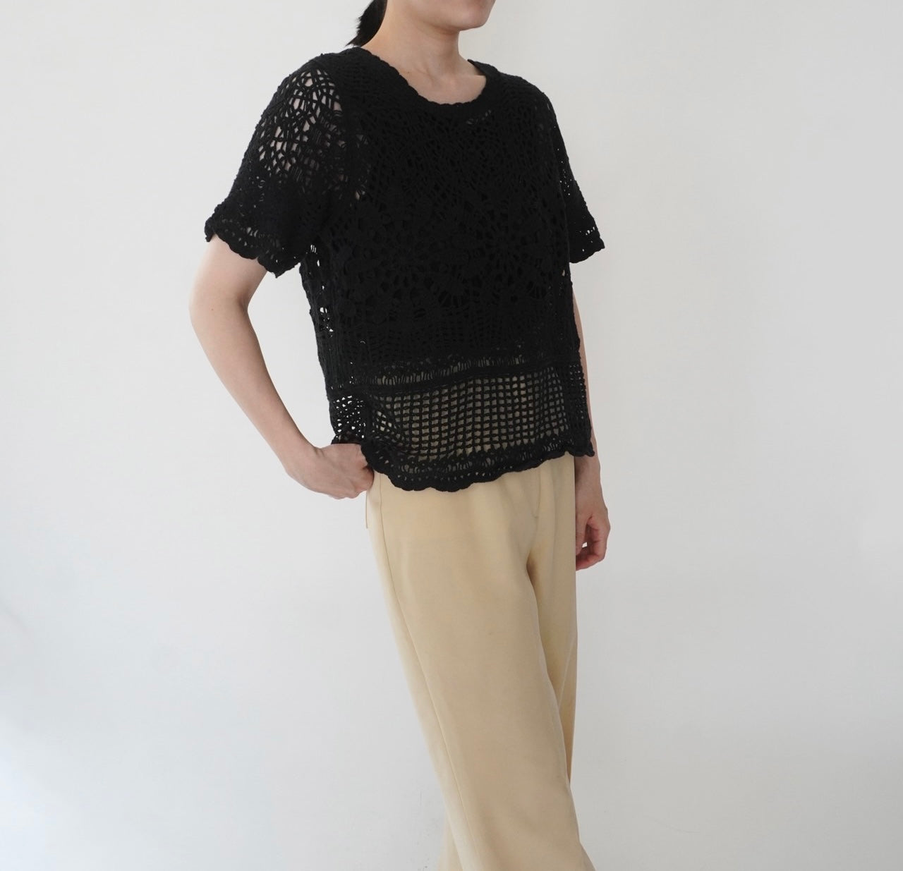 90s Crochet Top